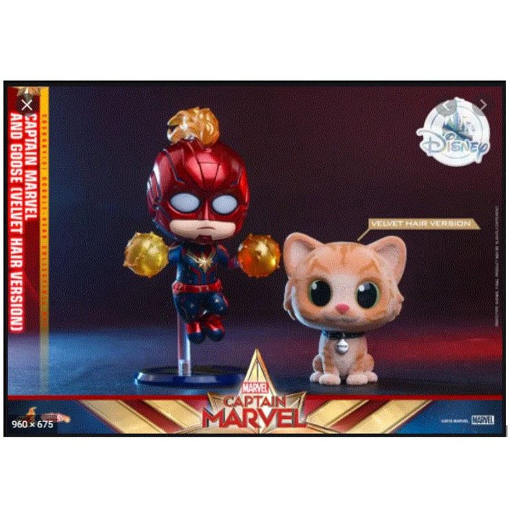 Disney Captain Marvel & Goose Cat LE
